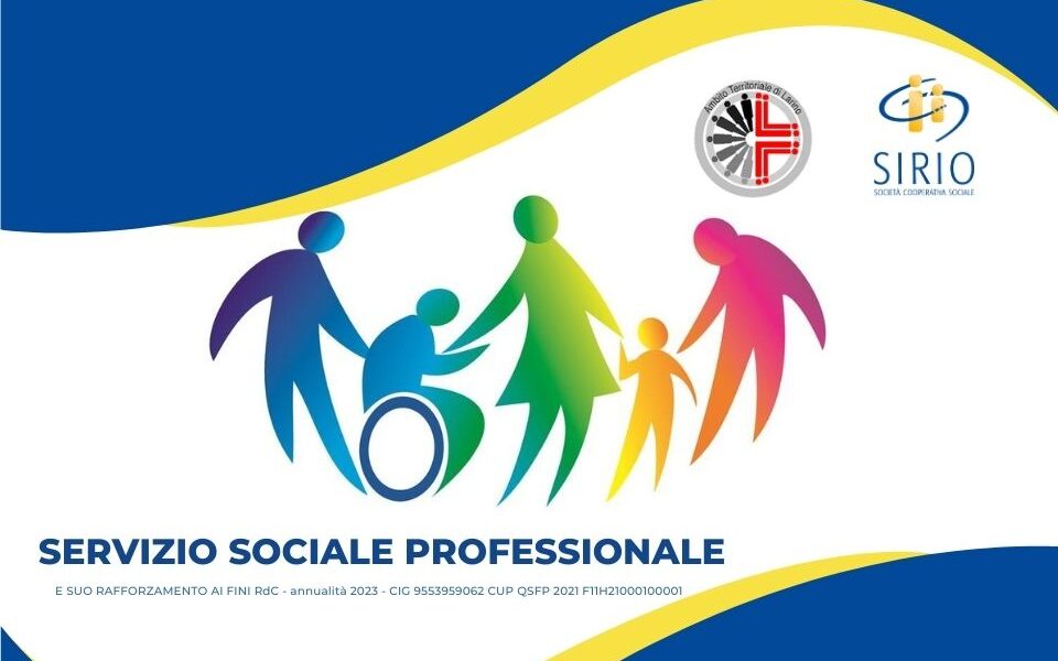 Servizio Sociale Professionale Larino - Sirio Società Cooperativa Sociale